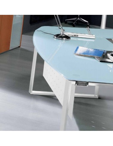 Voile de fond en métal pour bureaux X time Ring - Quadrifoglio