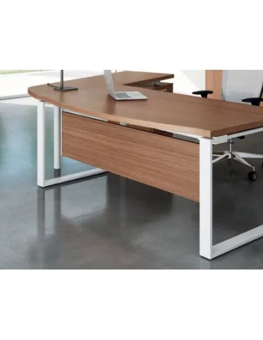 Voile de fond en bois pour bureaux X time Ring - Quadrifoglio