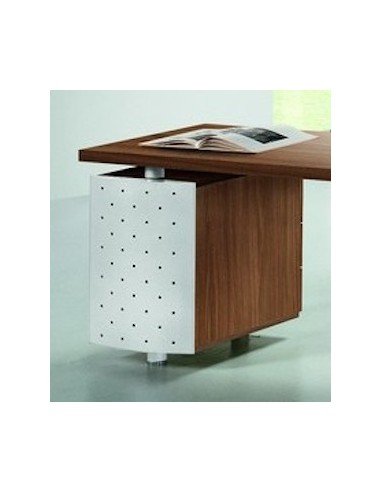 Bureau X time Stop avec convivialité en verre – Quadrifoglio.