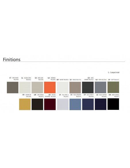 Bureau X7 avec plateaux laqués – Officity.