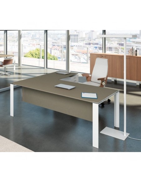 Voile de fond laqué pour bureaux X7 - Officity