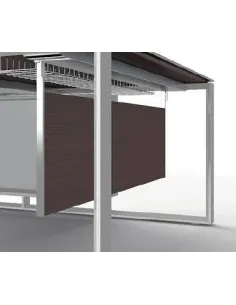 Voile de fond mélaminé pour bureaux X7 - Officity