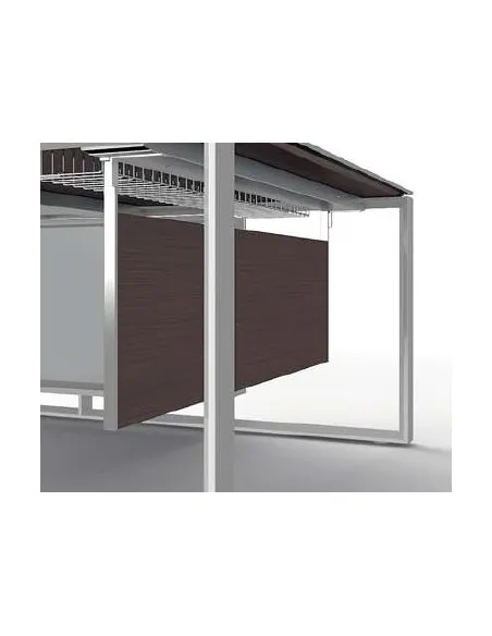 Voile de fond mélaminé pour bureaux X7 - Officity