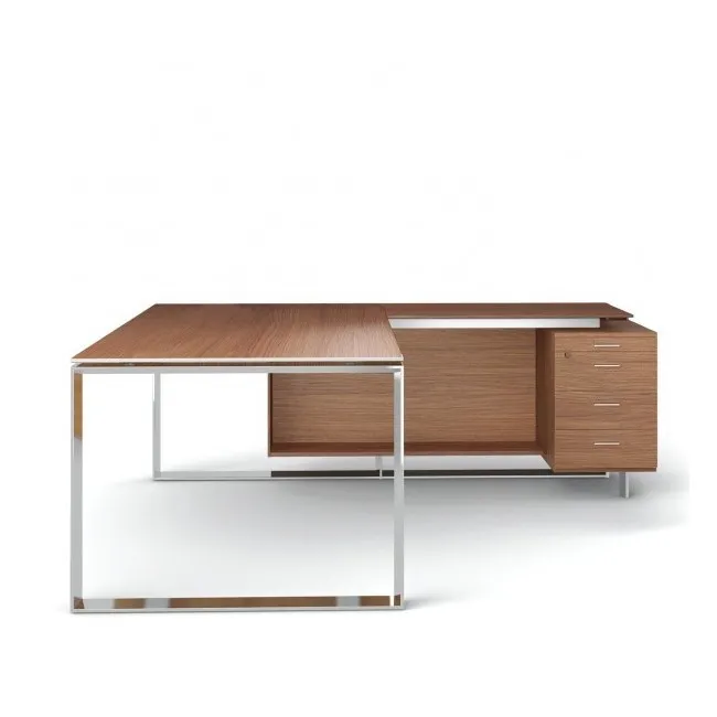 Bureau X7 avec retour et caisson – Officity.