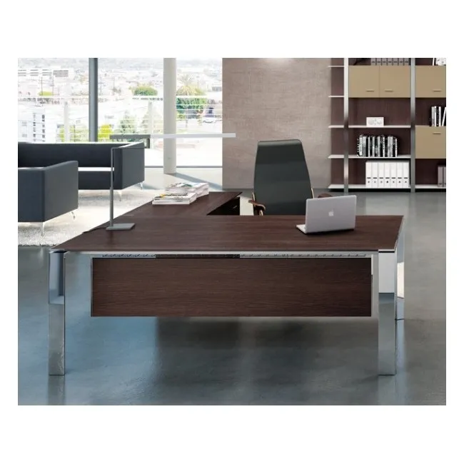 Bureau X7 avec retour et caisson – Officity.