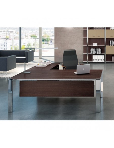 Bureau X7 avec retour et caisson – Officity.