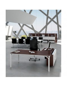 Bureau X7 avec retour et caisson – Officity.