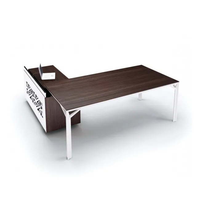 Bureau X7 avec retour et caisson – Officity.