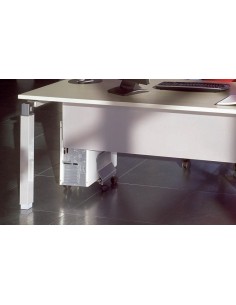 Voile de fond en mélaminé pour bureaux Fly - Mobel Linea 2