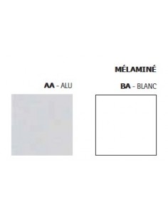 Cloison de séparation en mélaminé - Quadrifoglio 2