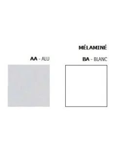 Cloison de séparation en mélaminé - Quadrifoglio 2