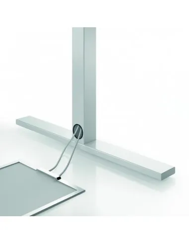 Bureau Idea Tube avec meuble de rangement - Quadrifoglio