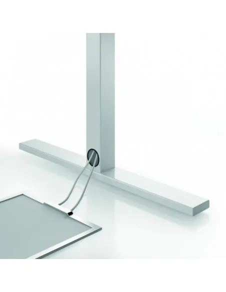 Bureau Idea Tube avec meuble de rangement - Quadrifoglio