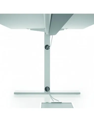 Bureau Idea Tube avec meuble de rangement - Quadrifoglio