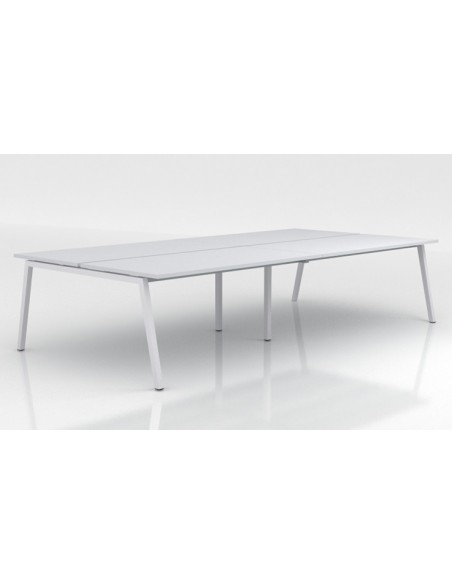 Ensemble de 4 postes Ogi A avec caissons de rangement grande contenance - MDD