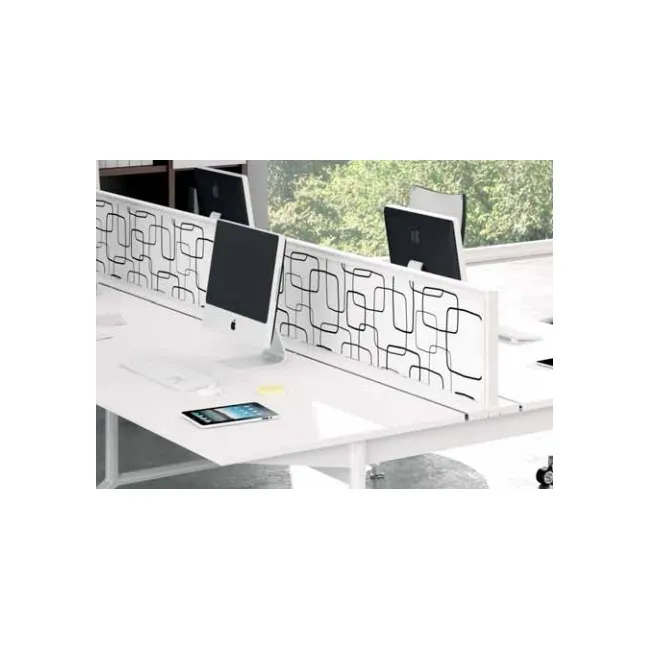 Panneau de séparation finition tissu fantaisie - Officity