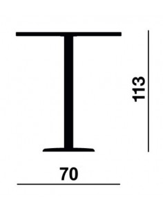 Table mange-debout T01 - Offisit 2