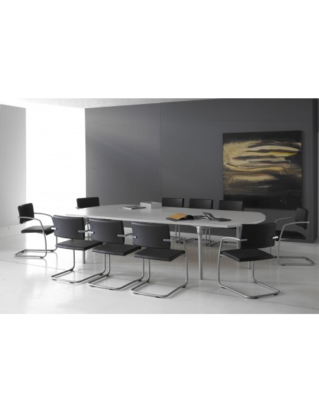 Fauteuil de Direction en cuir modèle Foster - Sokoa