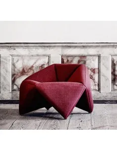 Fauteuil en tissu Felt– Softline