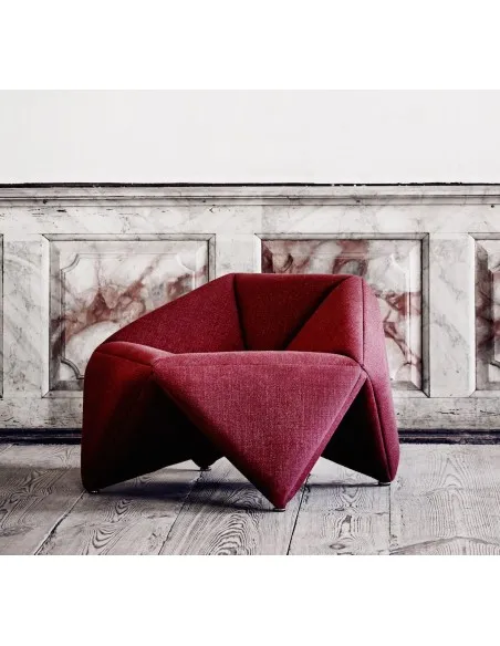 Fauteuil en tissu Felt– Softline