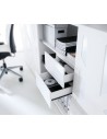 Armoire de bureau avec porte coulissante série Zig Zag - MDD