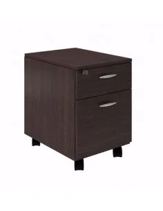 Caisson mobile 2 tiroirs dont un pour les dossiers suspendus pour mobilier Quadrifoglio.