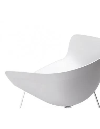 Lot de 4 chaises visiteurs Hop – Mobel Linea.