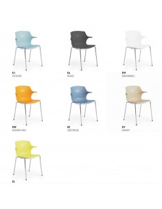 Chaise polyvalente Frill – Mobel Linea. 2