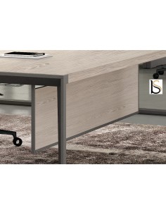 Voile de fond en bois pour bureaux X9 - Officity