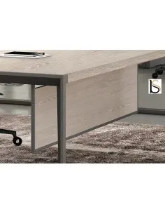 Voile de fond en bois pour bureaux X9 - Officity