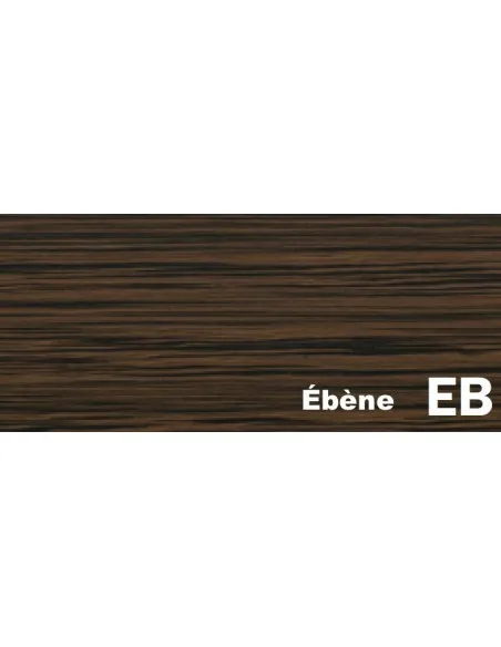Bureau d’angle X9 finitions Ébène/blanc – Officity