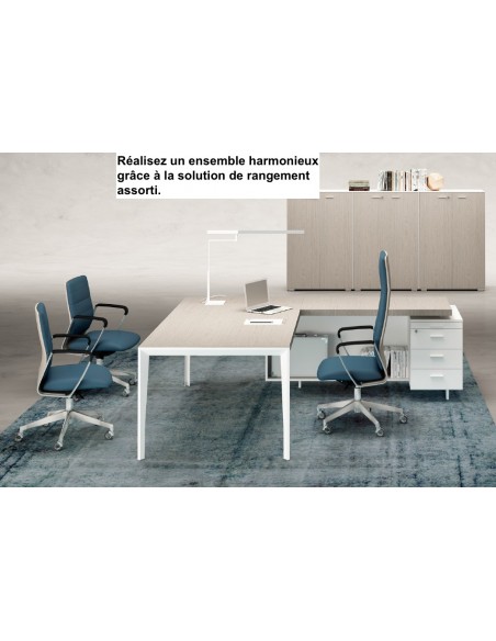 Bureau d’angle mixte série X9– Officity