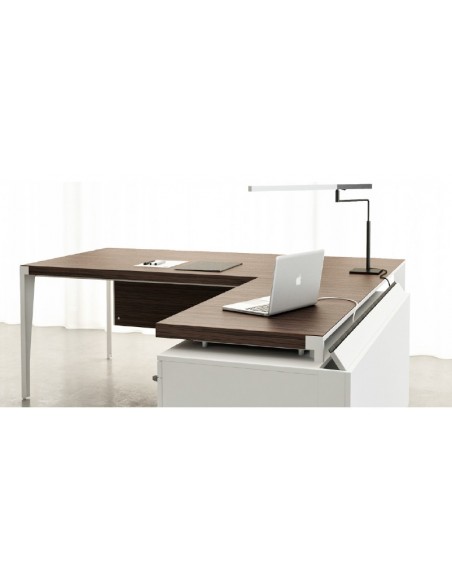 Bureau d’angle mixte série X9– Officity
