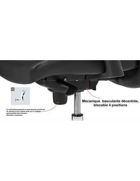Fauteuil de Direction Alvin - Sitek