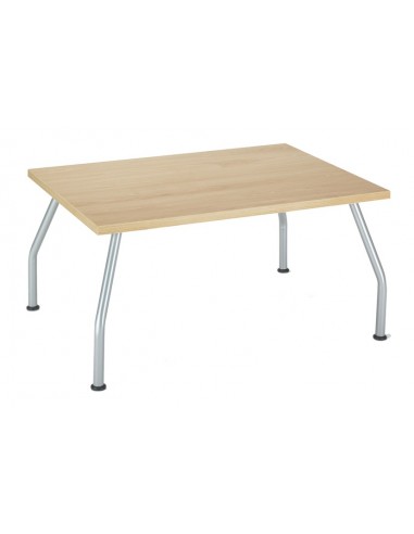 Table basse avec plateau en bois, modèle Izar forme rectangulaire - SOKOA