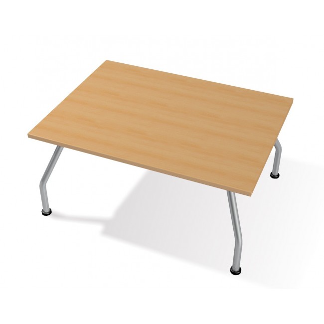 Table basse avec plateau en bois, modèle Izar forme rectangulaire - SOKOA