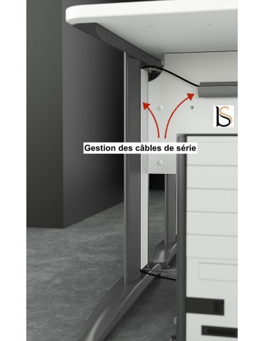 Bureau compact 90° Sigma – Mobel Linea