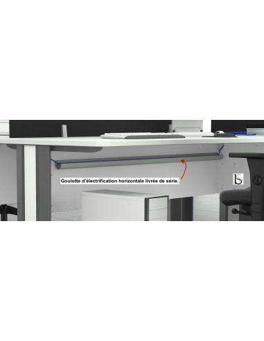Bureau compact 90° Sigma – Mobel Linea