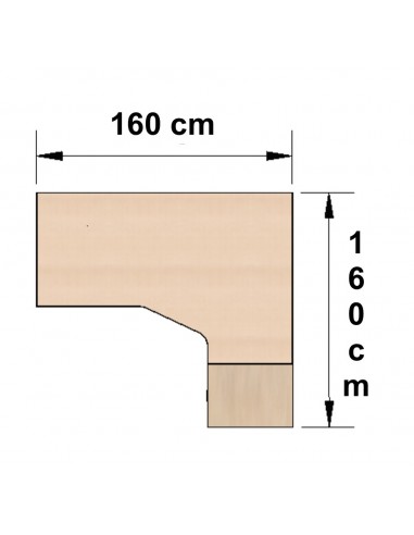 Bureau compact 90° OGI N – MDD