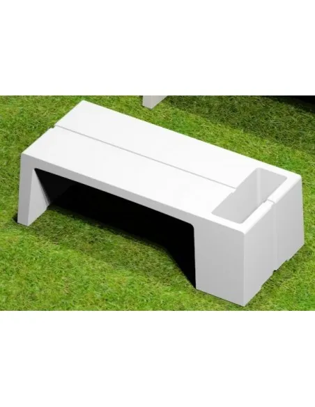Table basse Karla en polypropylène rotomoulé - SOKOA