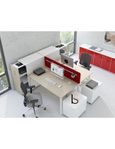 Bureau Bench 2 personnes Ogi A – MDD.