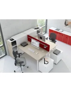 Bureau Bench 2 personnes Ogi A – MDD.