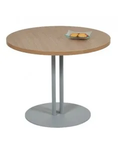 Table basse avec plateau rond hêtre Roxane - Genexco