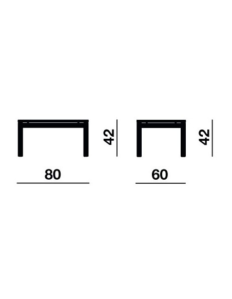Table basse Offisit modèle T04 version petit modèle !