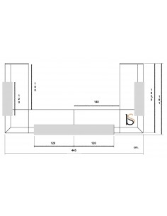 Banque d'accueil en U modèle Z2, différents coloris – Officity. 2