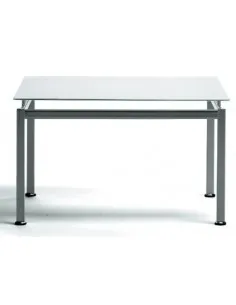 Table  basse en verre forme carrée modèle IMIDO de SOKOA