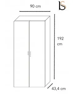 Grande armoire de rangement Pigreco – MARTEX. 2