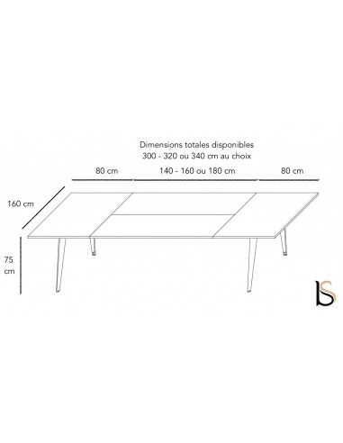 Table de réunion multi-plateaux Pigreco – MARTEX