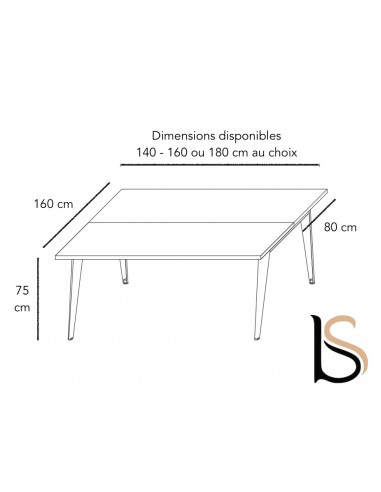 Bureau bench 2 personnes Pigreco – Martex.