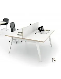 Bureau bench 2 personnes Pigreco – Martex.